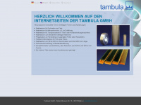 tambula.de Webseite Vorschau