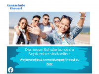 tanzschule-theuerl.de Webseite Vorschau