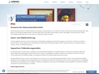 schmeissner-gmbh.de Webseite Vorschau