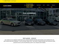 taxi-schmoeckel.de Webseite Vorschau