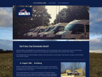 taxi-schneider-kassel.de Webseite Vorschau