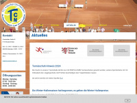 tennishalle-niederdorfelden.de Webseite Vorschau