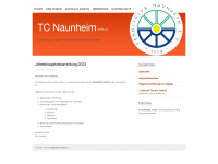 tc-naunheim.de Webseite Vorschau