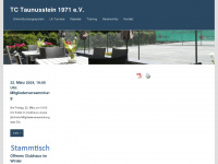 tc-taunusstein71.de Webseite Vorschau