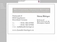 bottger.de Webseite Vorschau