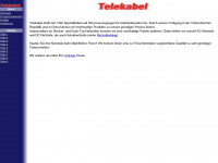 telekabel-netzteile.de Webseite Vorschau