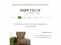 bowtech-akademie.de Webseite Vorschau