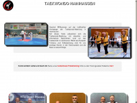 taekwondo-hainhausen.de Webseite Vorschau