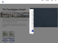 tg-textilglas.de Webseite Vorschau