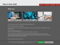 thaler-pacher.com Webseite Vorschau