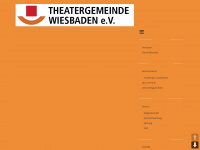 theatergemeinde-wiesbaden.de Webseite Vorschau