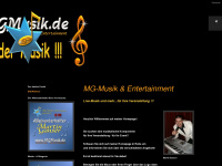 mgmusik.de Webseite Vorschau