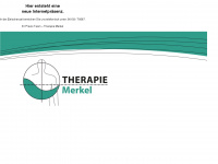therapie-merkel.de Webseite Vorschau