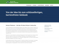 thielmann-bau.de Webseite Vorschau