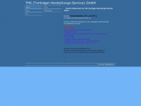 thsgmbh.de Webseite Vorschau