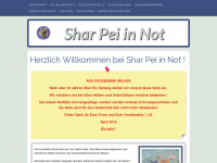 shar-pei-in-not.com Webseite Vorschau