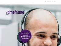 timeframe.eu Webseite Vorschau