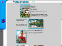villa-eveline.de Webseite Vorschau