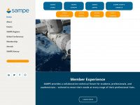 sampe.org Webseite Vorschau