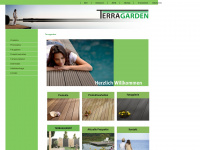 terra-garden.de Webseite Vorschau