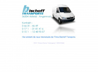 transporte-bischoff-angenrod.de Webseite Vorschau