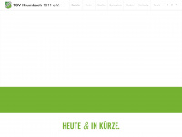 tsv-krumbach.de Webseite Vorschau