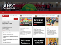 hsg-fuerth-krumbach.de Webseite Vorschau