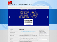 sc-klarenthal.de Webseite Vorschau