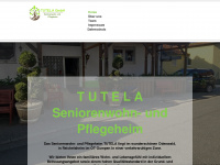 tutela.de Webseite Vorschau