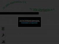 tv-altenhasslau.de Webseite Vorschau