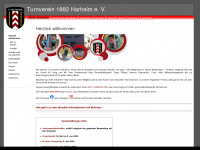 tv-harheim.de Webseite Vorschau
