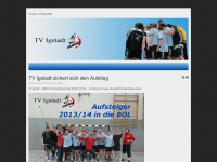 handball-tvigstadt.de Webseite Vorschau