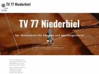 tv-niederbiel.de Webseite Vorschau