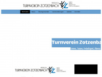 tv-zotzenbach.de Webseite Vorschau