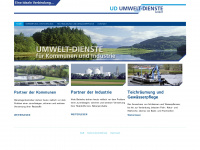 umwelt-dienste.de Webseite Vorschau