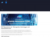 priggen.com Webseite Vorschau