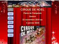 cirque-de-noel.ch Webseite Vorschau