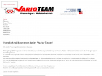 vario-team.de Webseite Vorschau