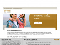 syprine.com Webseite Vorschau
