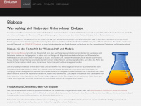 biobase.de Webseite Vorschau