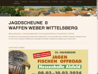 waffen-weber-wittelsberg.de Webseite Vorschau