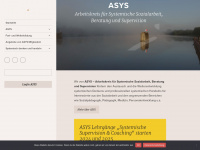 asys.ac.at Webseite Vorschau