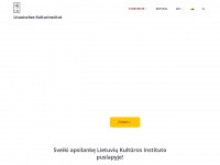 litauischeskulturinstitut.de Webseite Vorschau