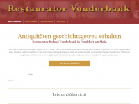 vonderbank.de Webseite Vorschau