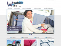 waescherei-wille.de Webseite Vorschau