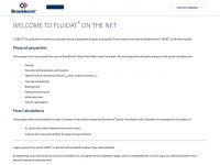 fluidat.com Webseite Vorschau
