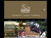 waldenserhof-springpferde.de Webseite Vorschau