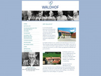 waldhof-ggmbh.de Webseite Vorschau