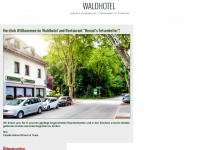waldhotel-frankfurt.de Webseite Vorschau