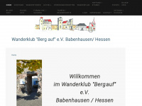 wanderklub-babenhausen.de Webseite Vorschau